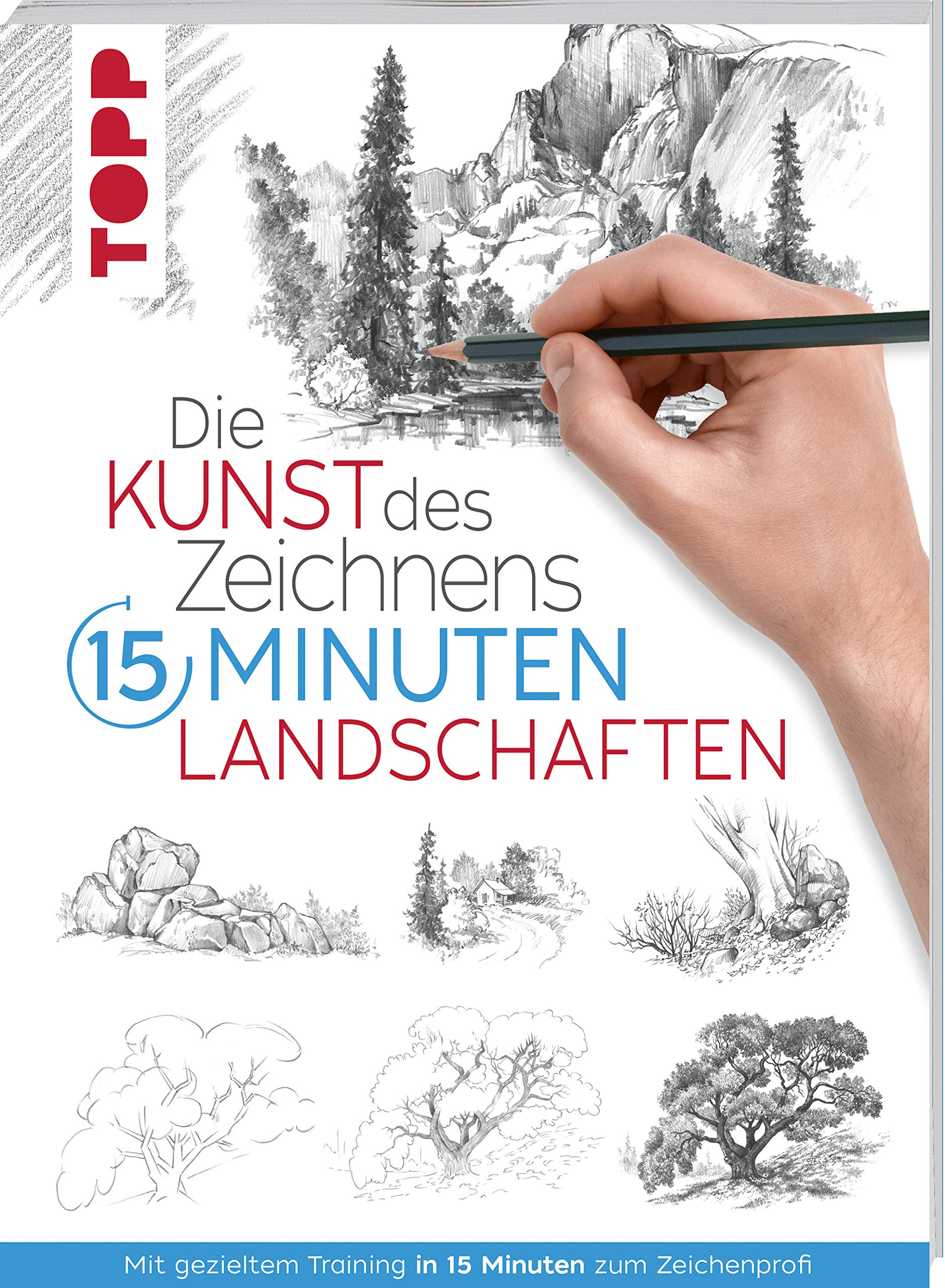 Die Kunst des Zeichnens 15 Minuten - Landschaften Arts & Music