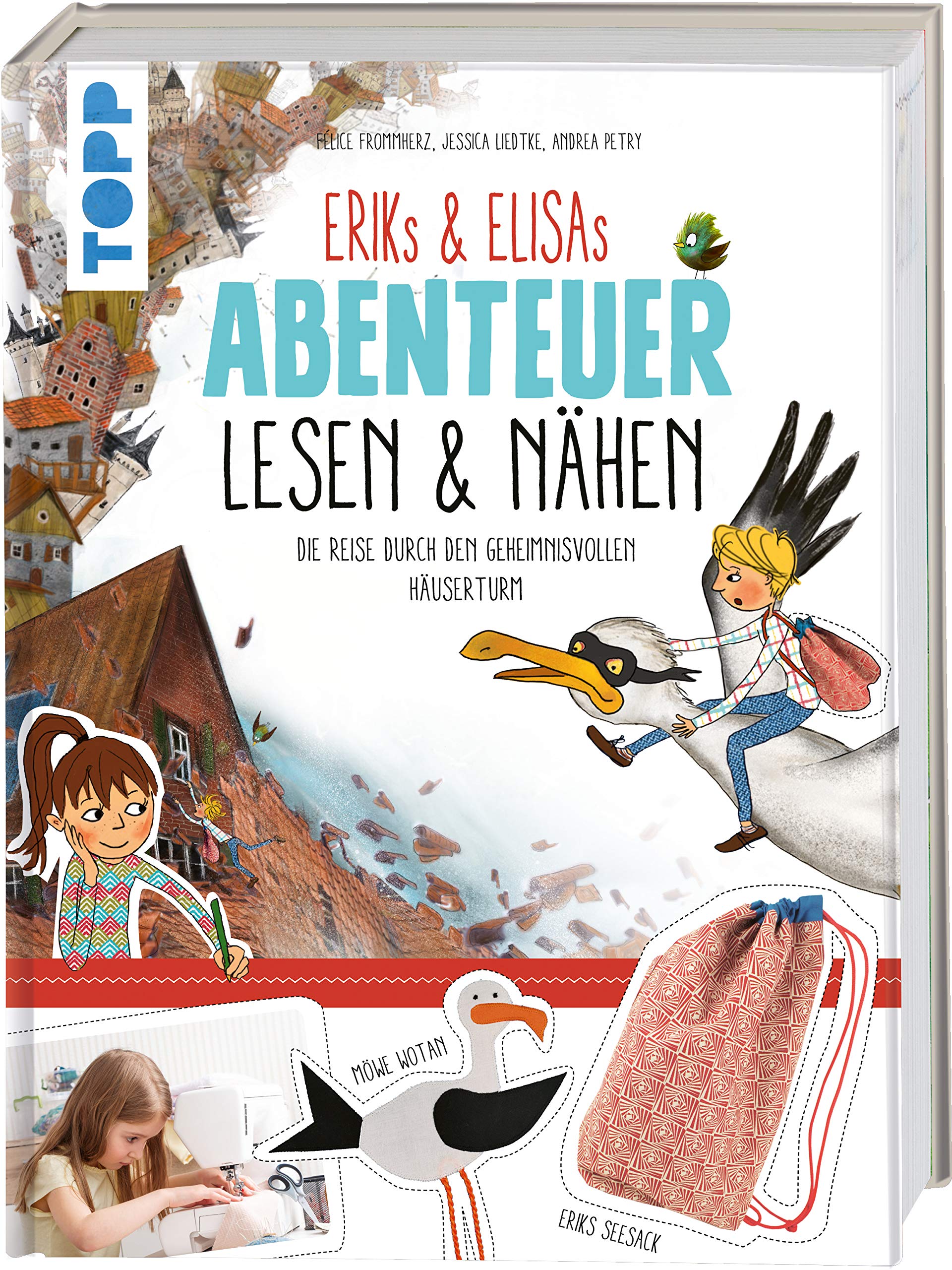Eriks & Elisas Abenteuer lesen & nähen: Die Reise durch den geheimnisvollen Häuserturm Hobbies & Crafts