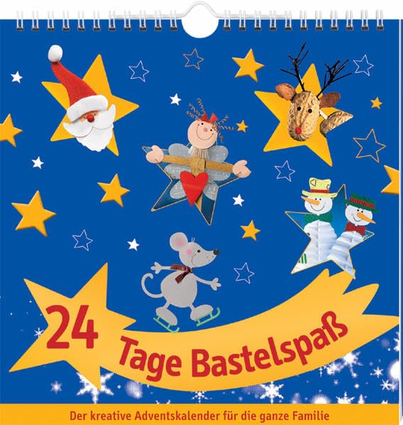 24 Tage Bastelspaß: Der kreative Adventskalender für die ganze Familie Hobbies & Crafts