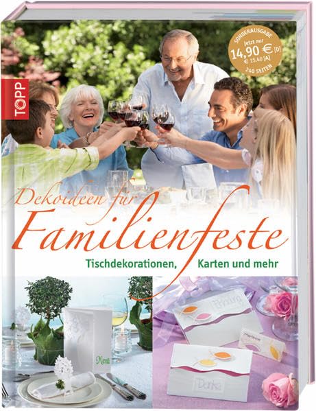 Dekoideen für Familienfeste: Tischdekorationen, Karten und mehr Hobbies & Crafts