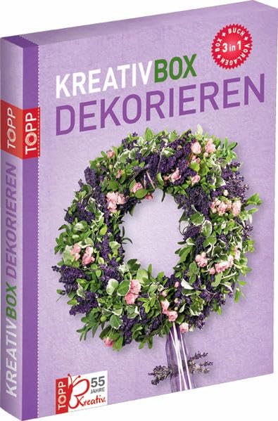 Kreativ-Box Dekorieren: 3 in 1 - Box + Buch + Vorlagen Hobbies & Crafts