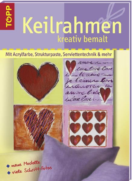 Keilrahmen kreativ bemalt Film, Art & Culture