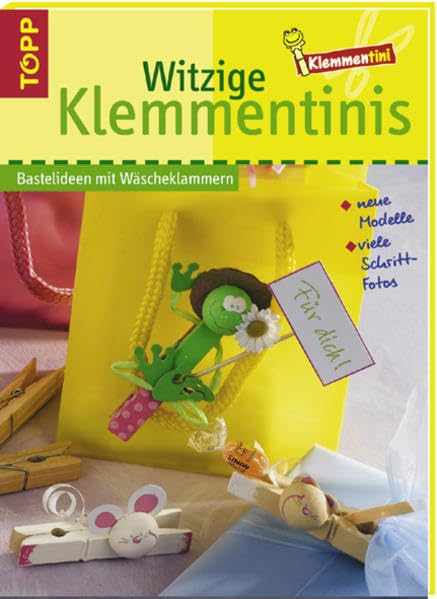 Witzige Klemmentinis: Bastelideen mit Wäscheklammern Hobbies & Crafts