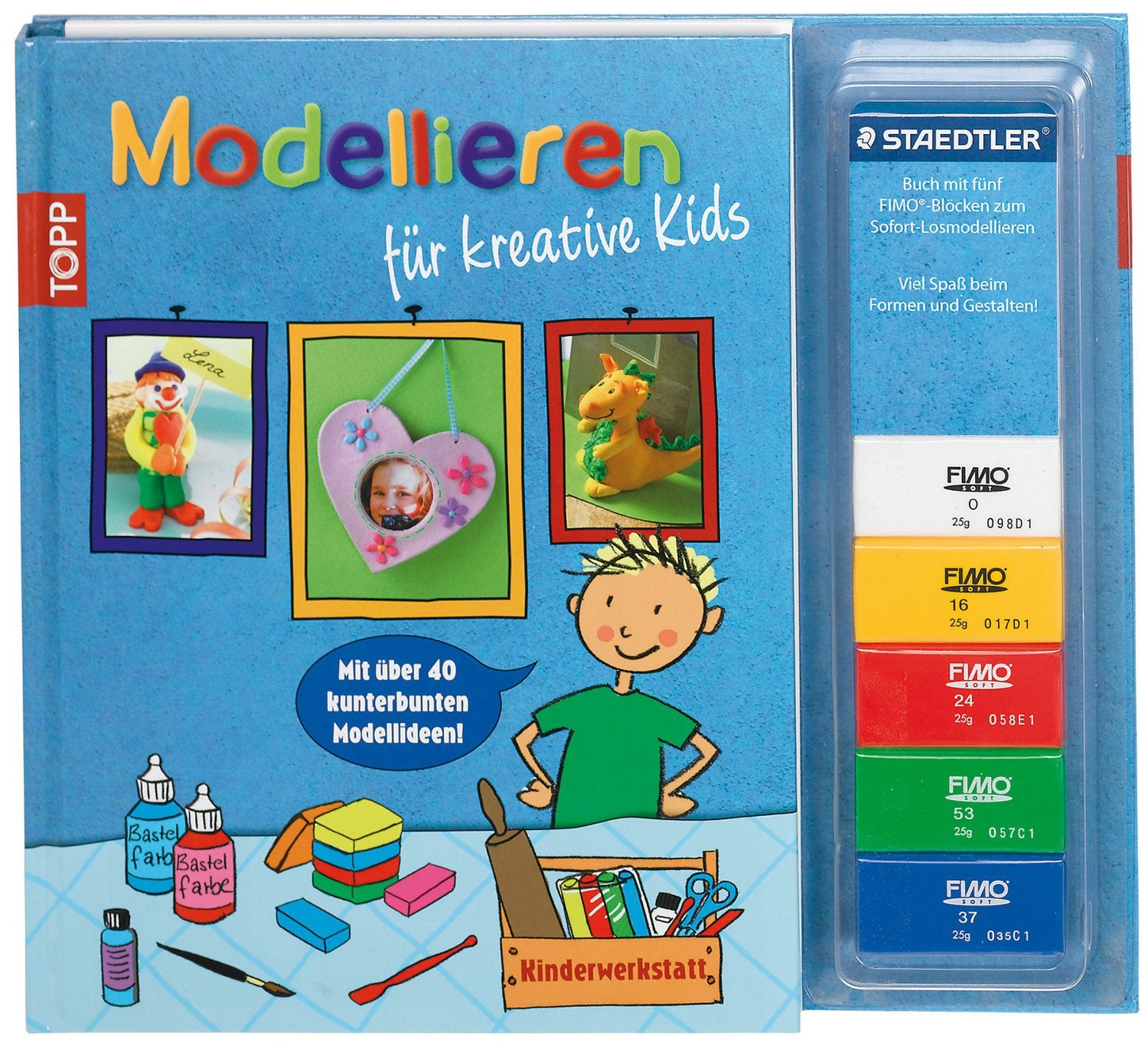 Kinderwerkstatt Modellieren für kreative Kids: Mit über 40 kunterbunten Modellideen book