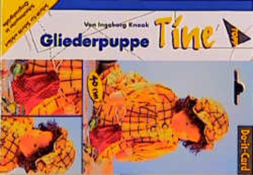 Gliederpuppe Tine, Schnittmusterbogen Hobbies & Crafts