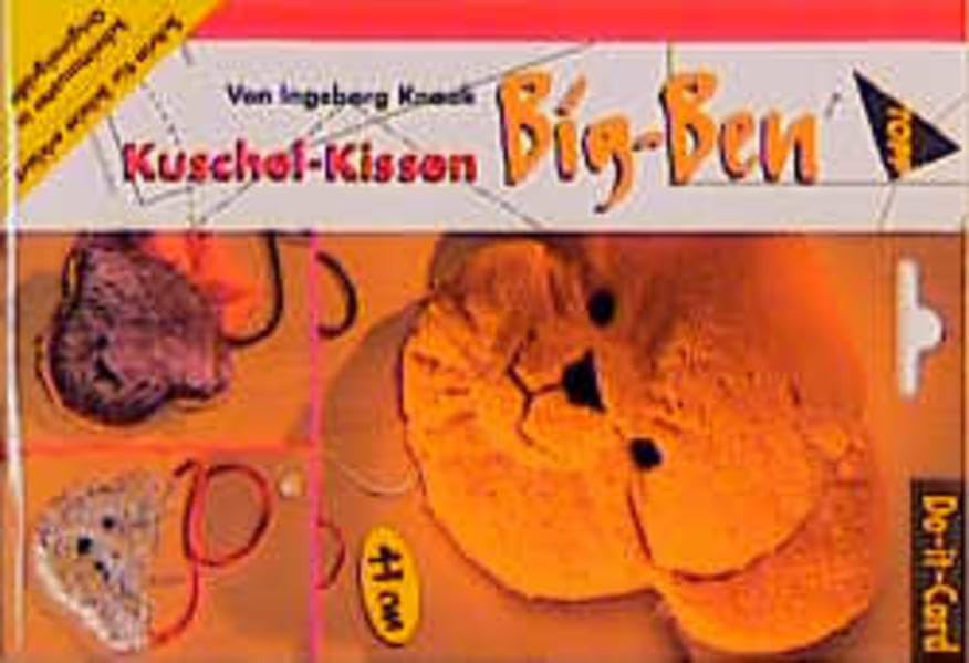 Kuschel-Kissen Big-Ben, Schnittmusterbogen Hobbies & Crafts