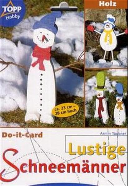 Product Image: Lustige Schneemänner, Vorlagenbogen