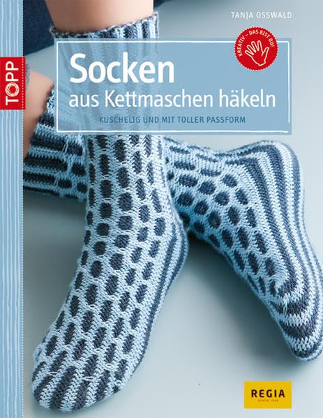 Socken aus Kettmaschen häkeln: Kuschelig und mit toller Passform (kreativ.kompakt.) Hobbies & Crafts