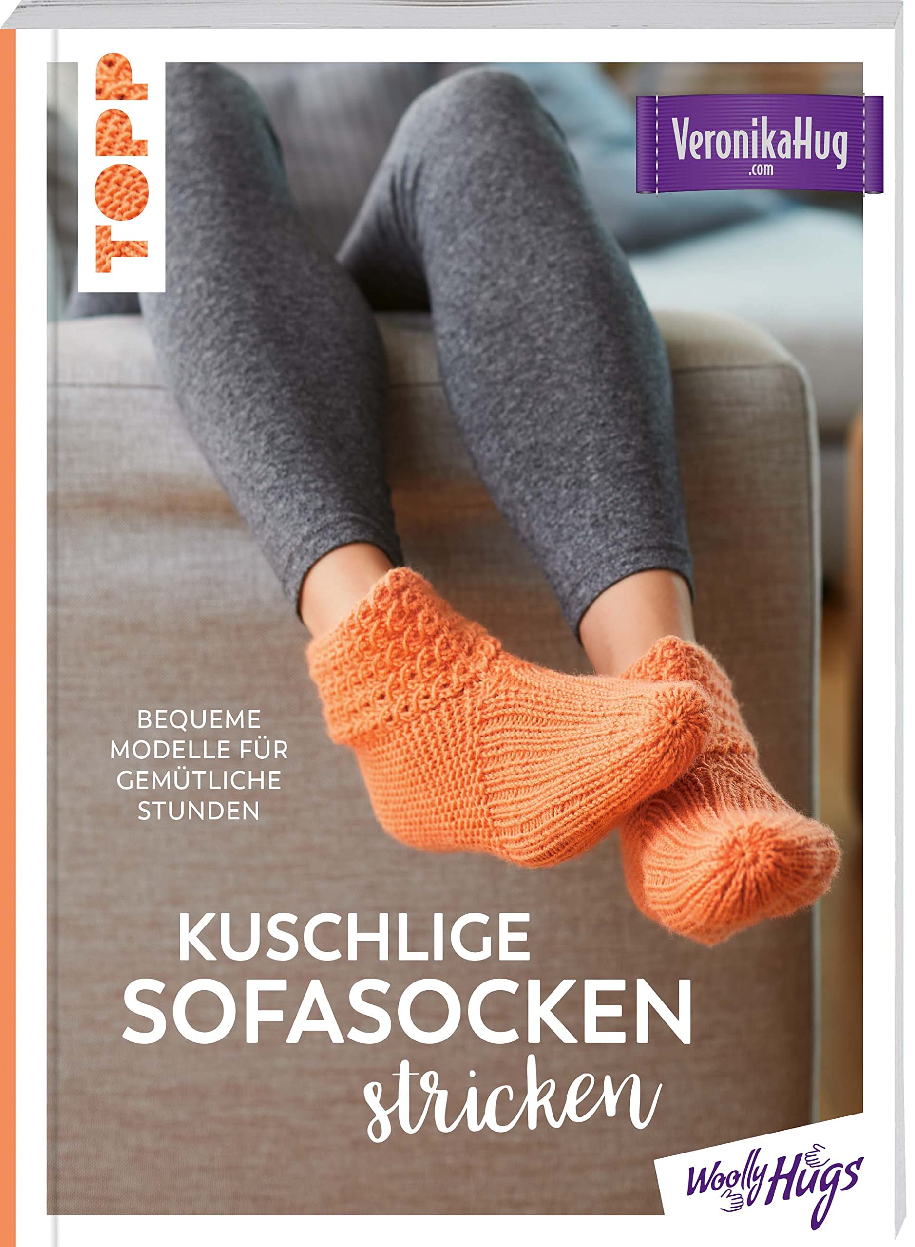 Kuschlige Sofasocken stricken Hobbies & Crafts