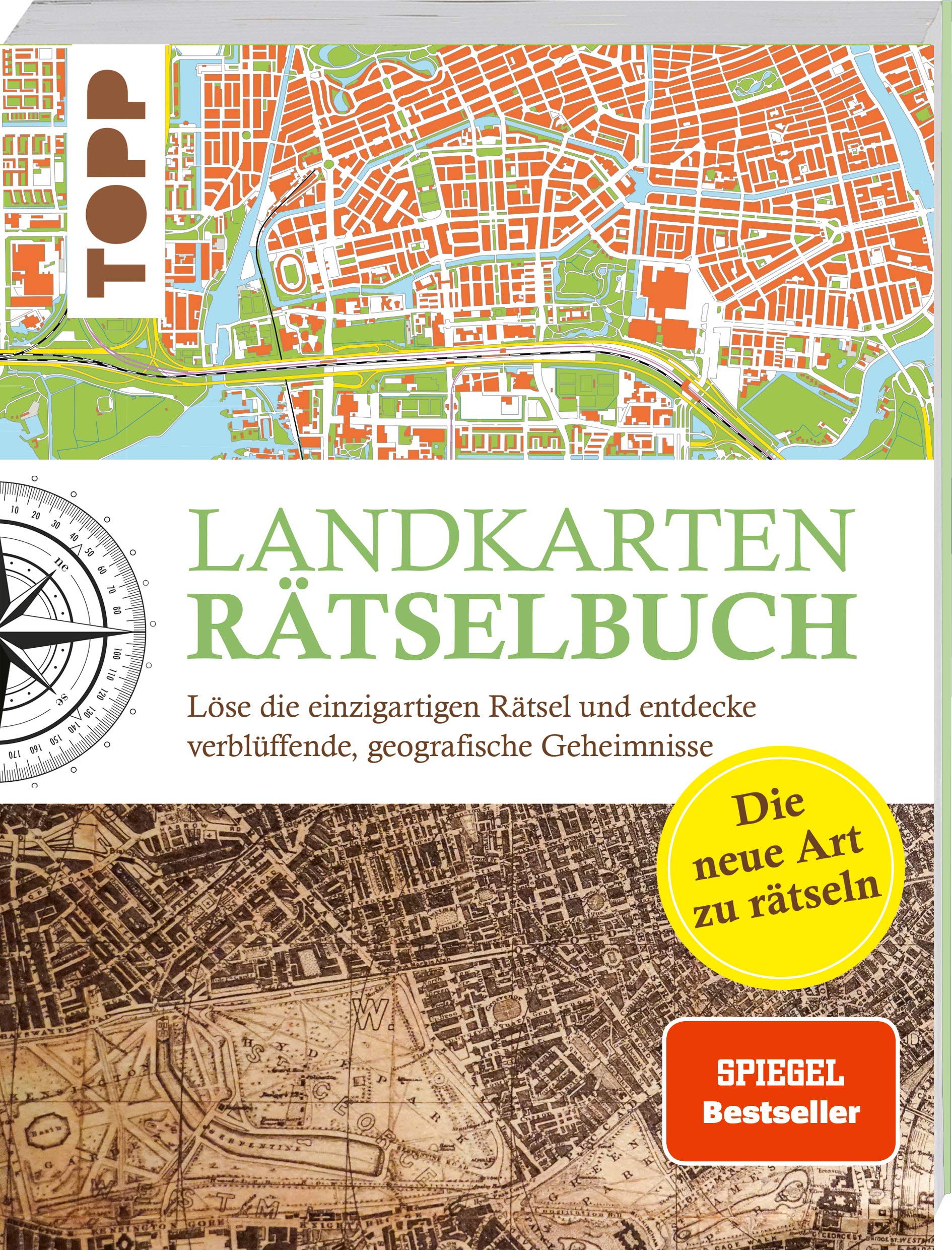 Landkarten Rätselbuch Leisure & Fun