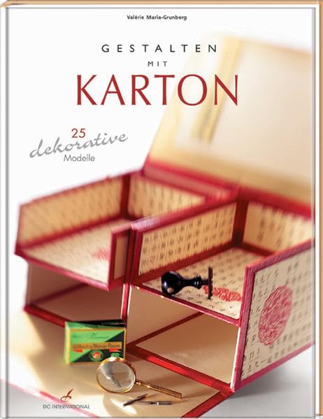 Gestalten mit Karton: 25 dekorative Modelle (DC International) Hobbies & Crafts