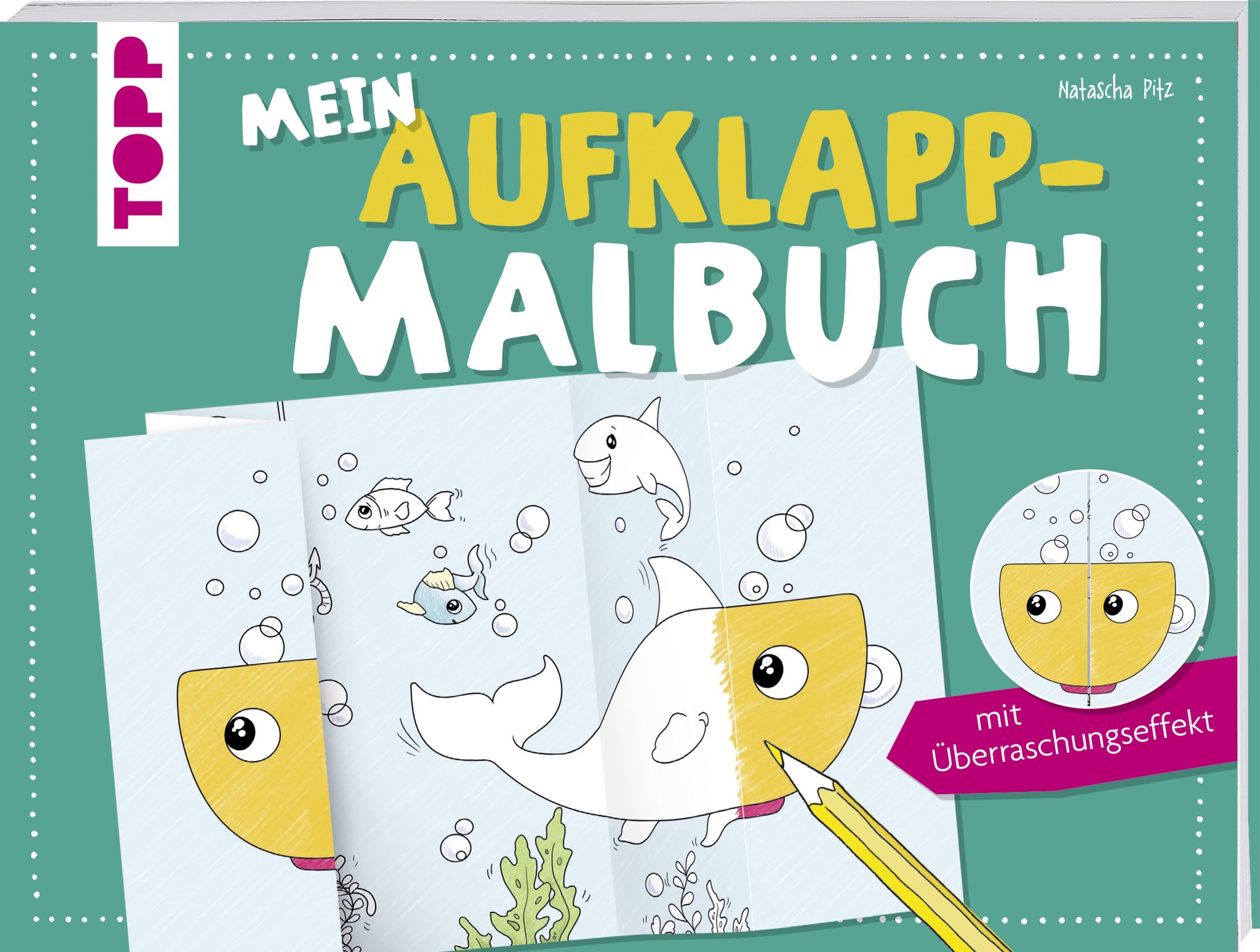 Mein Aufklapp-Malbuch mit Überraschungseffekt Tiptoi & Games