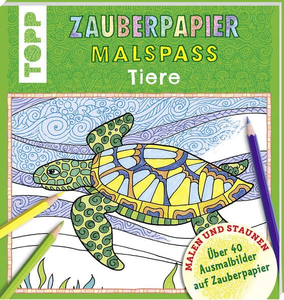 Zauberpapier Malspaß Tiere Film, Art & Culture