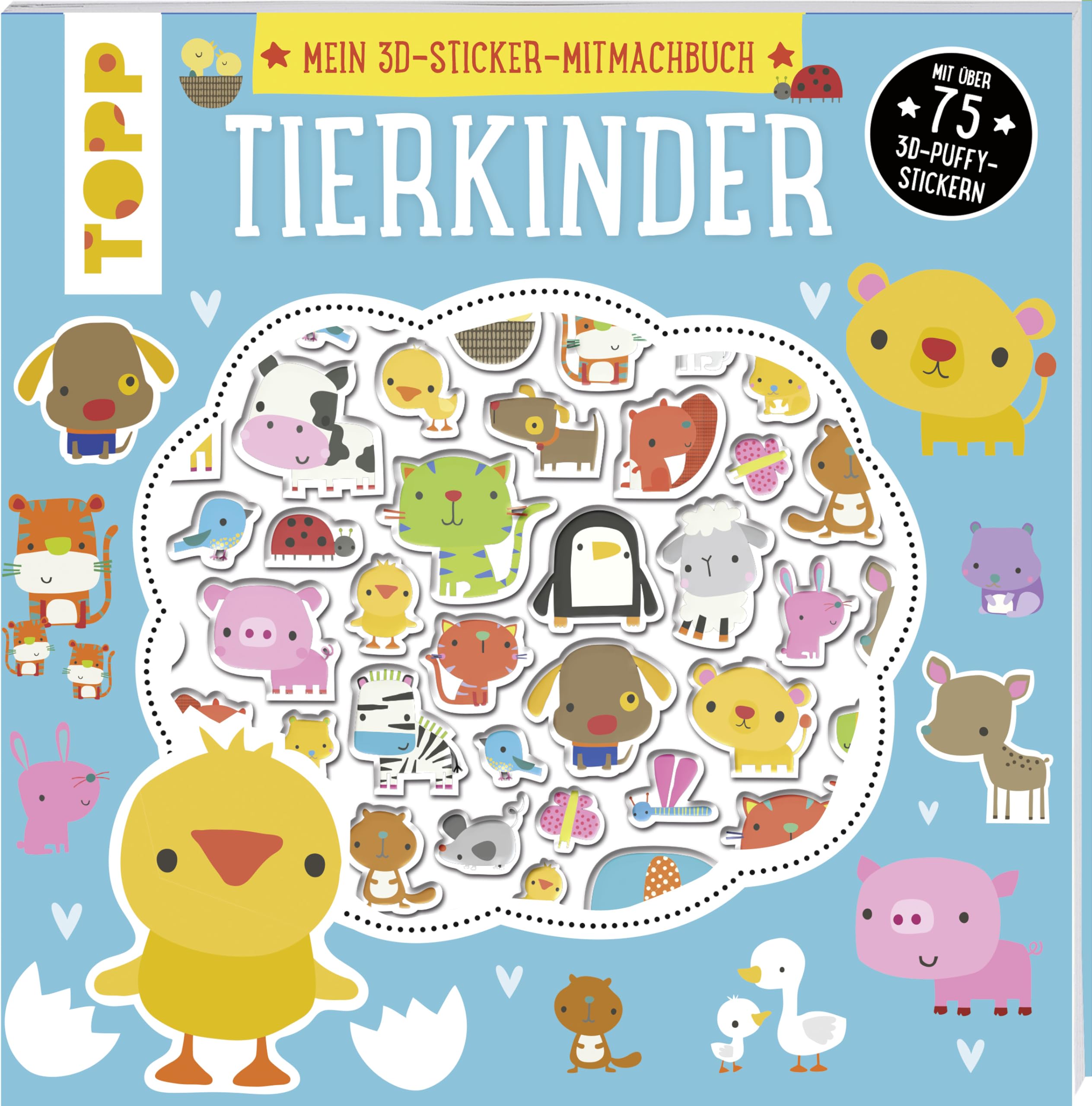 Product Image: Mein 3D-Sticker-Mitmachbuch: Tierkinder