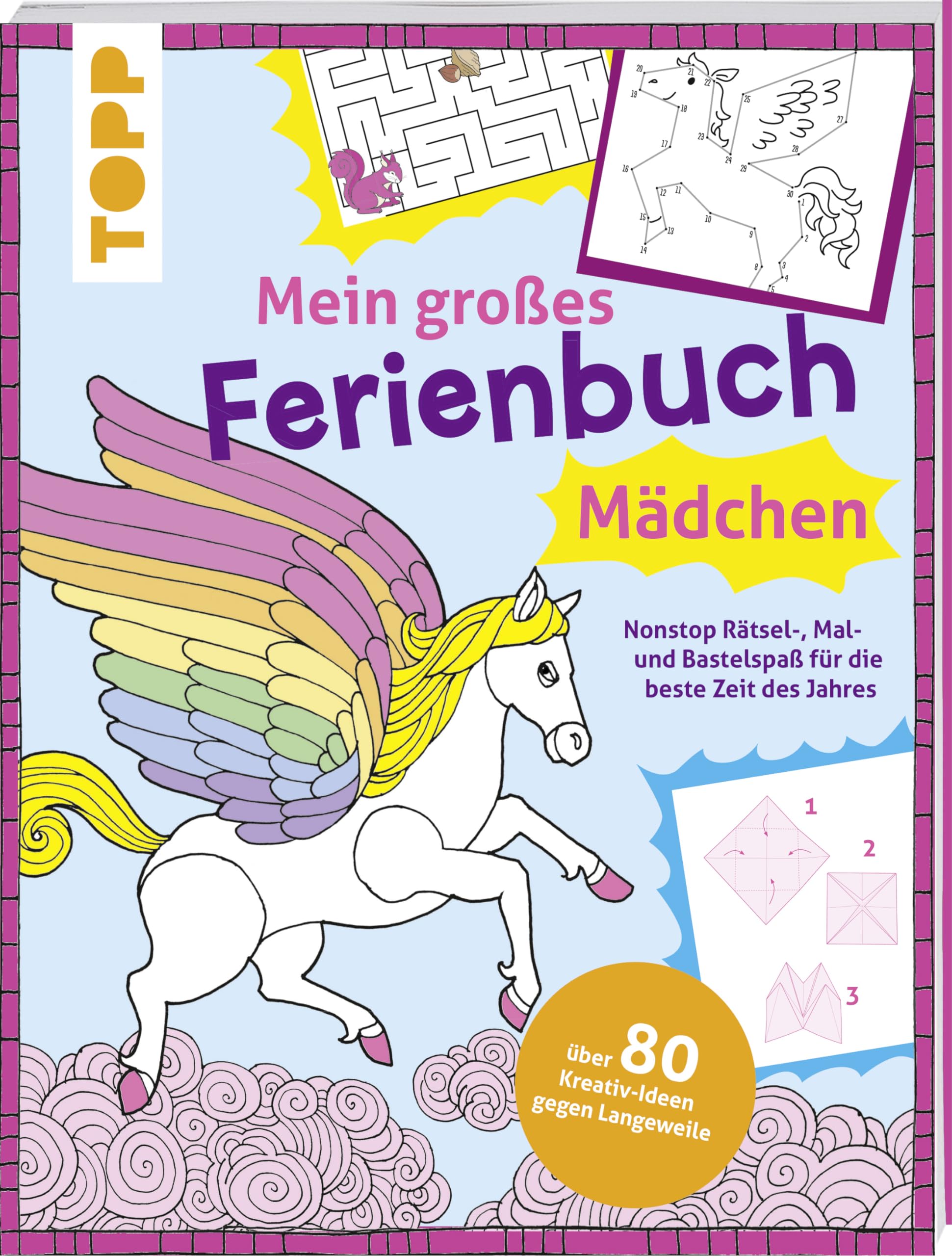 Mein großes Ferienbuch für Mädchen Leisure & Fun