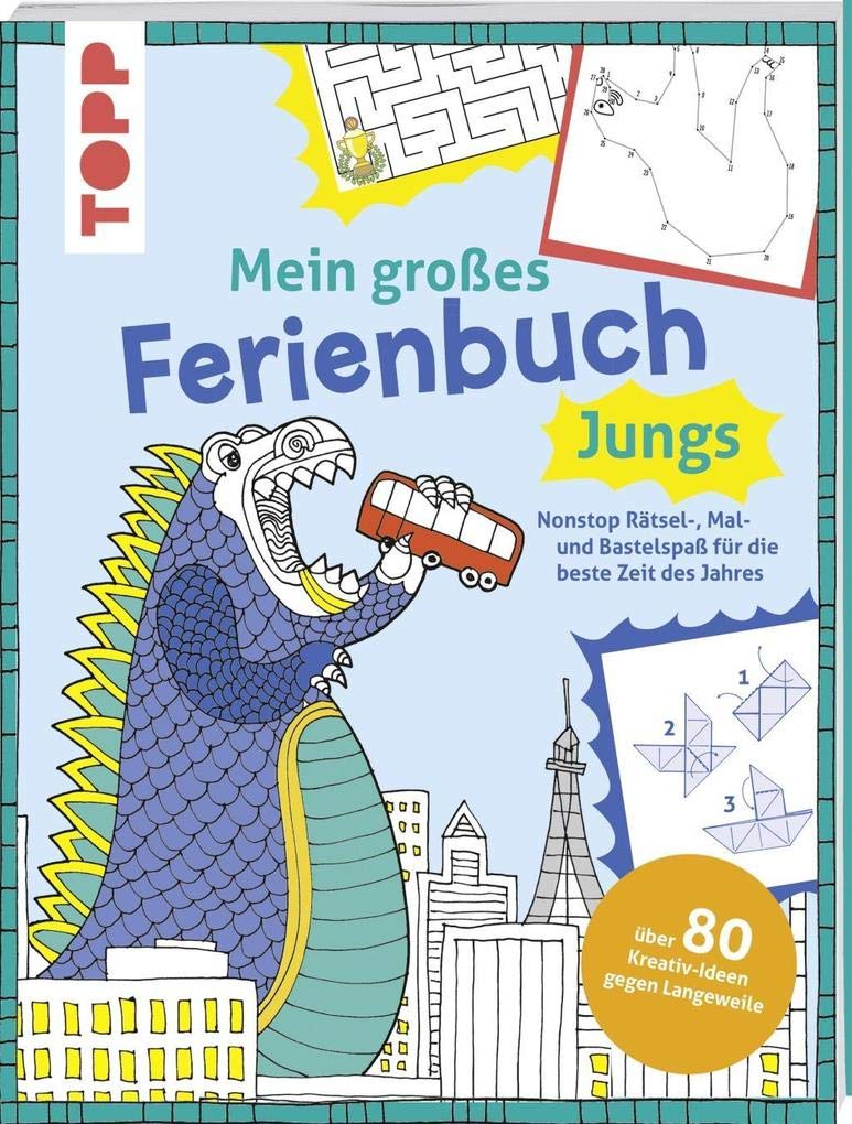 Mein großes Ferienbuch für Jungs Leisure & Fun