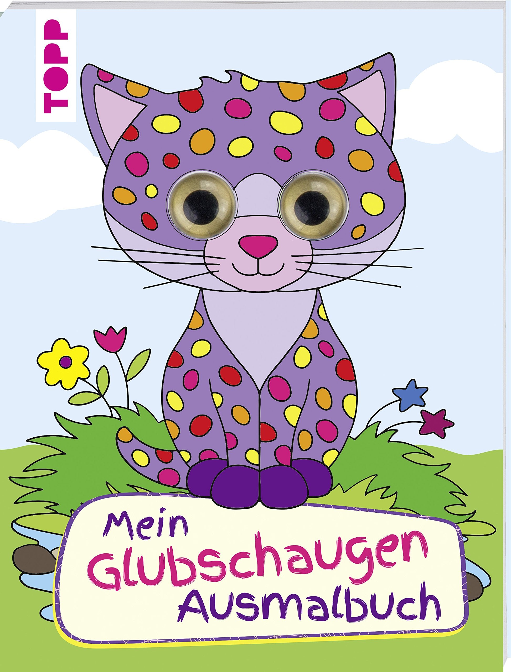 Mein Glubschaugen-Malbuch: Mit coolen 3D-Glubschaugen Film, Art & Culture