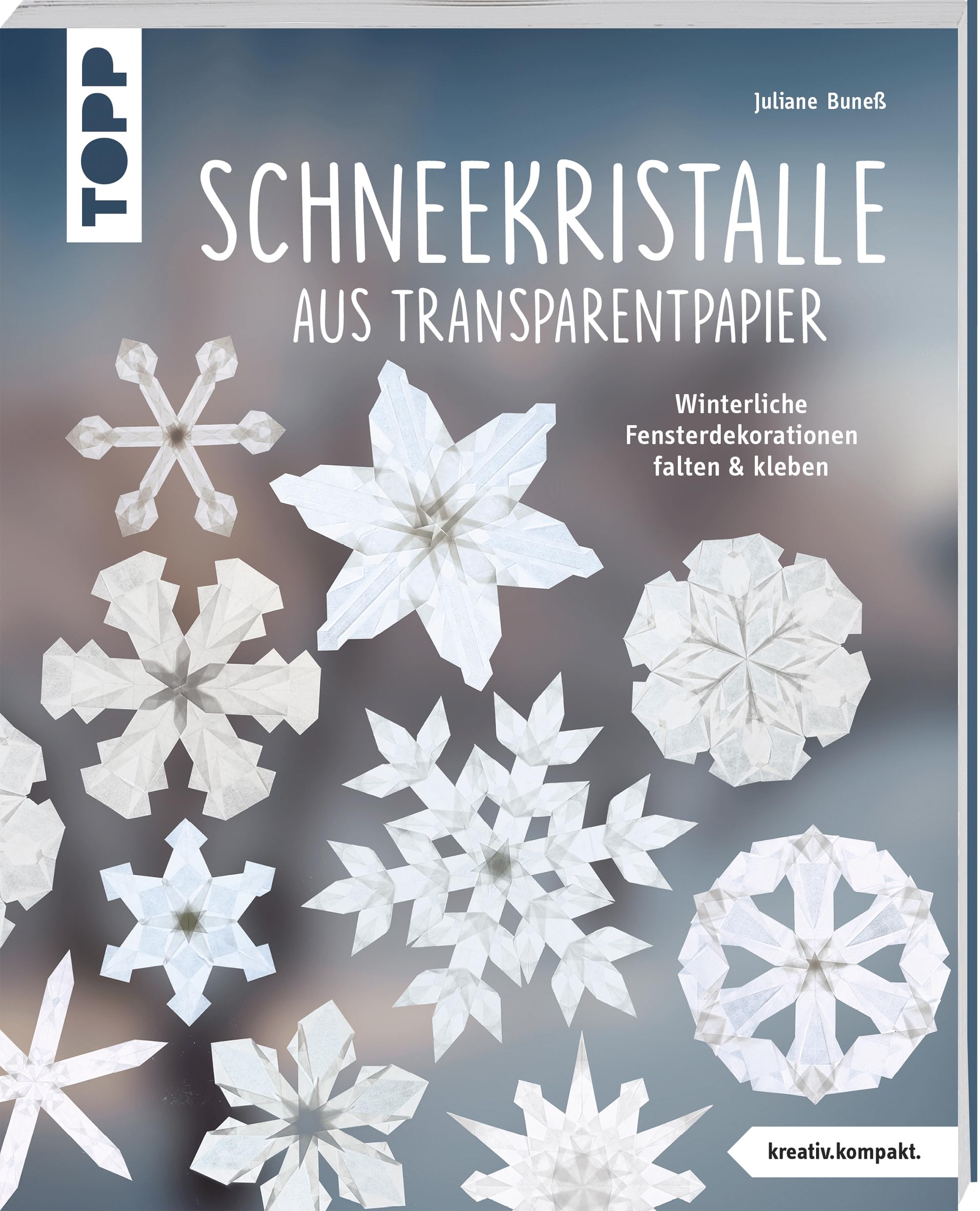 Schneekristalle aus Transparentpapier (kreativ.kompakt.) Hobbies & Crafts