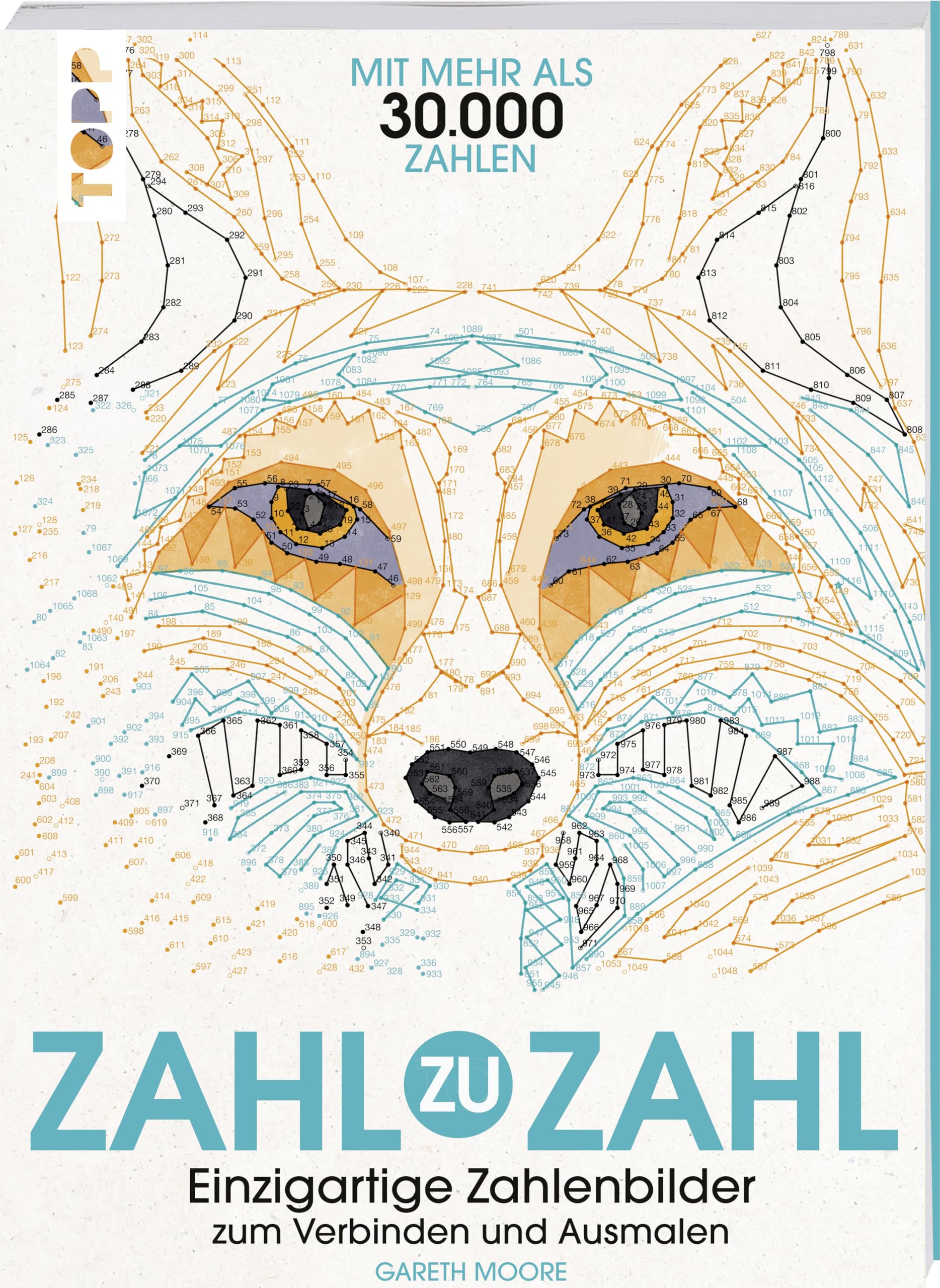 Zahl zu Zahl: Einzigartige Zahlenbilder zum Verbinden und Ausmalen Film, Art & Culture