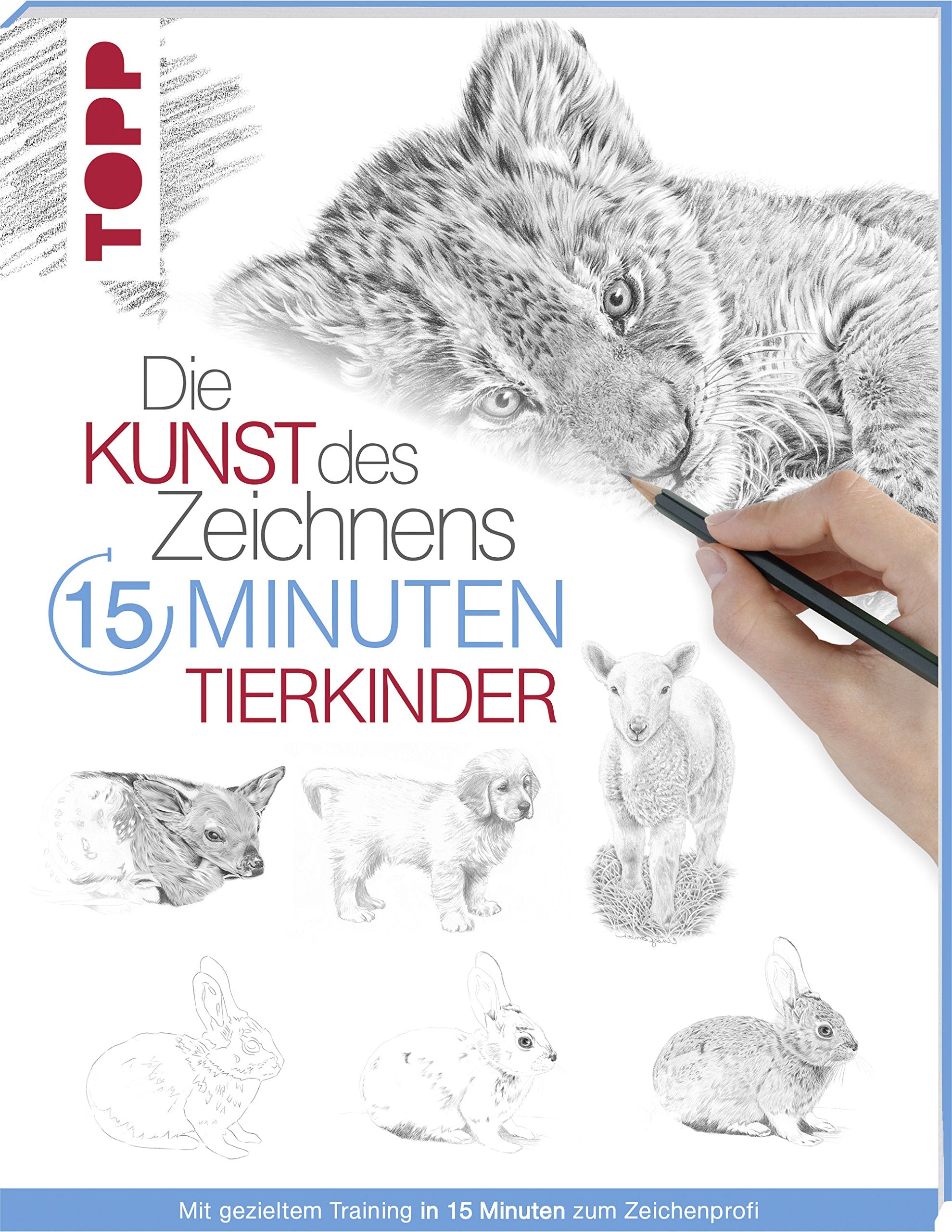 Die Kunst des Zeichnens 15 Minuten - Tierkinder Hobbies & Crafts