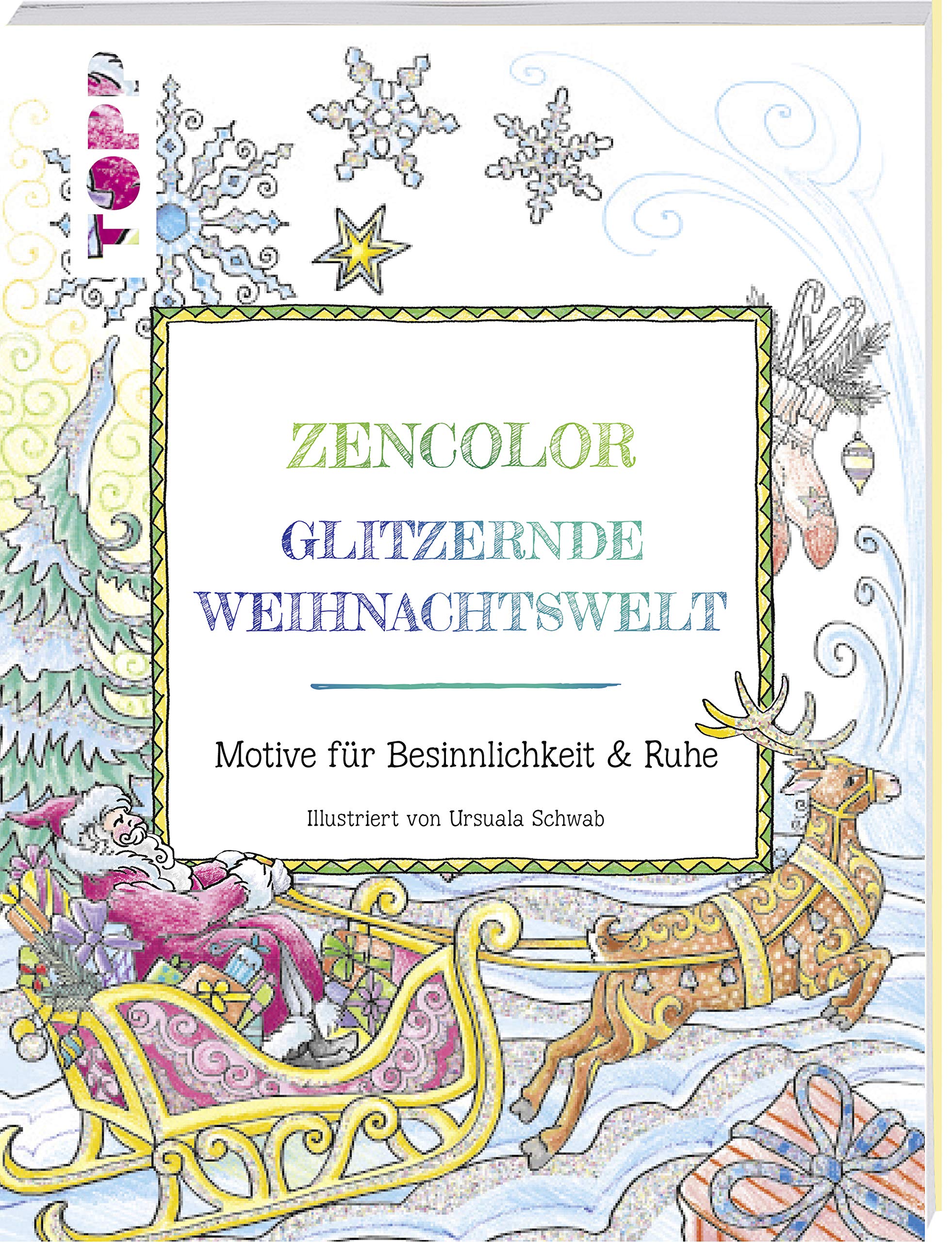Zencolor. Glitzernde Weihnachtswelt Hobbies & Crafts