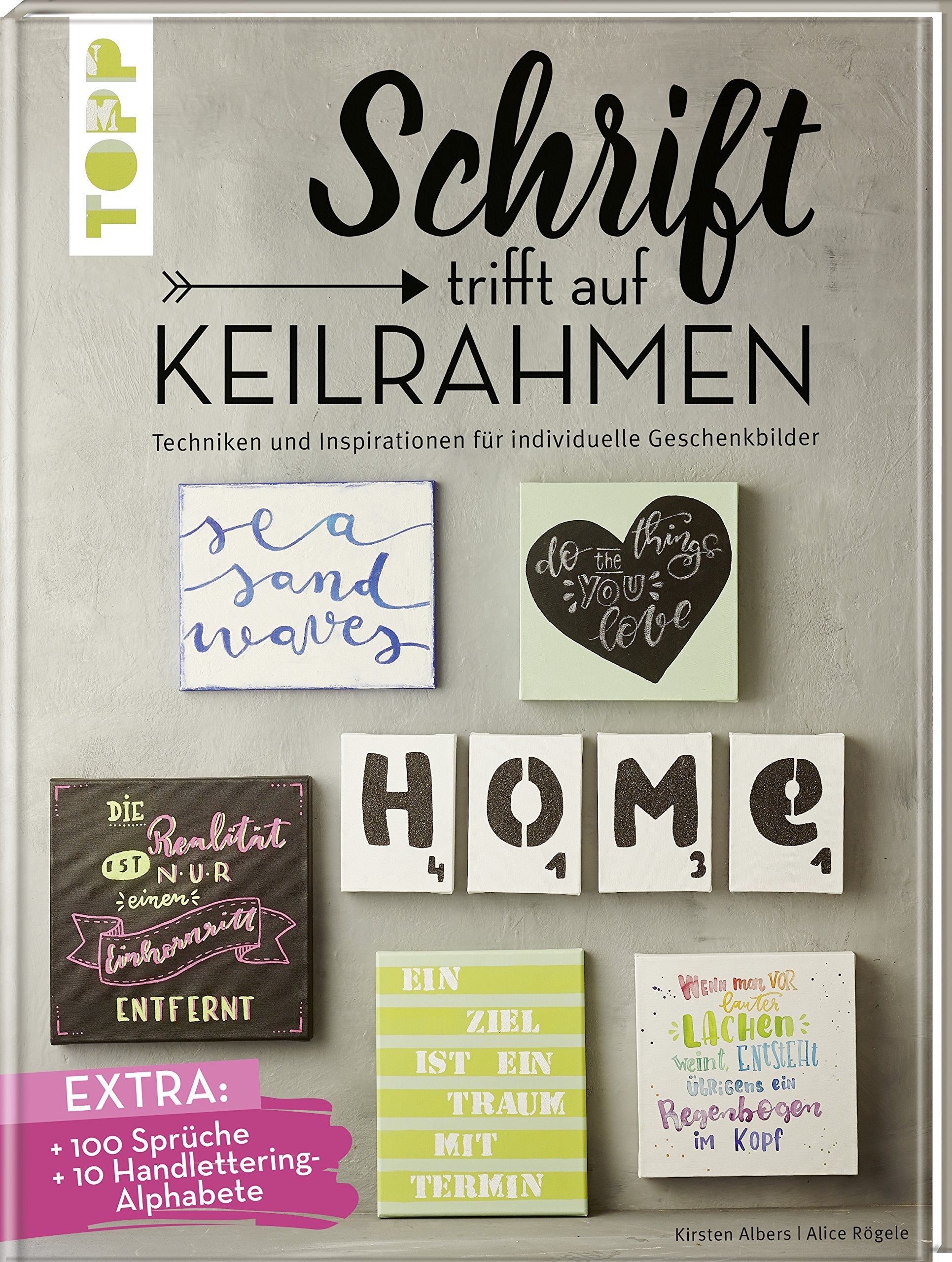 Schrift trifft auf Keilrahmen Film, Art & Culture