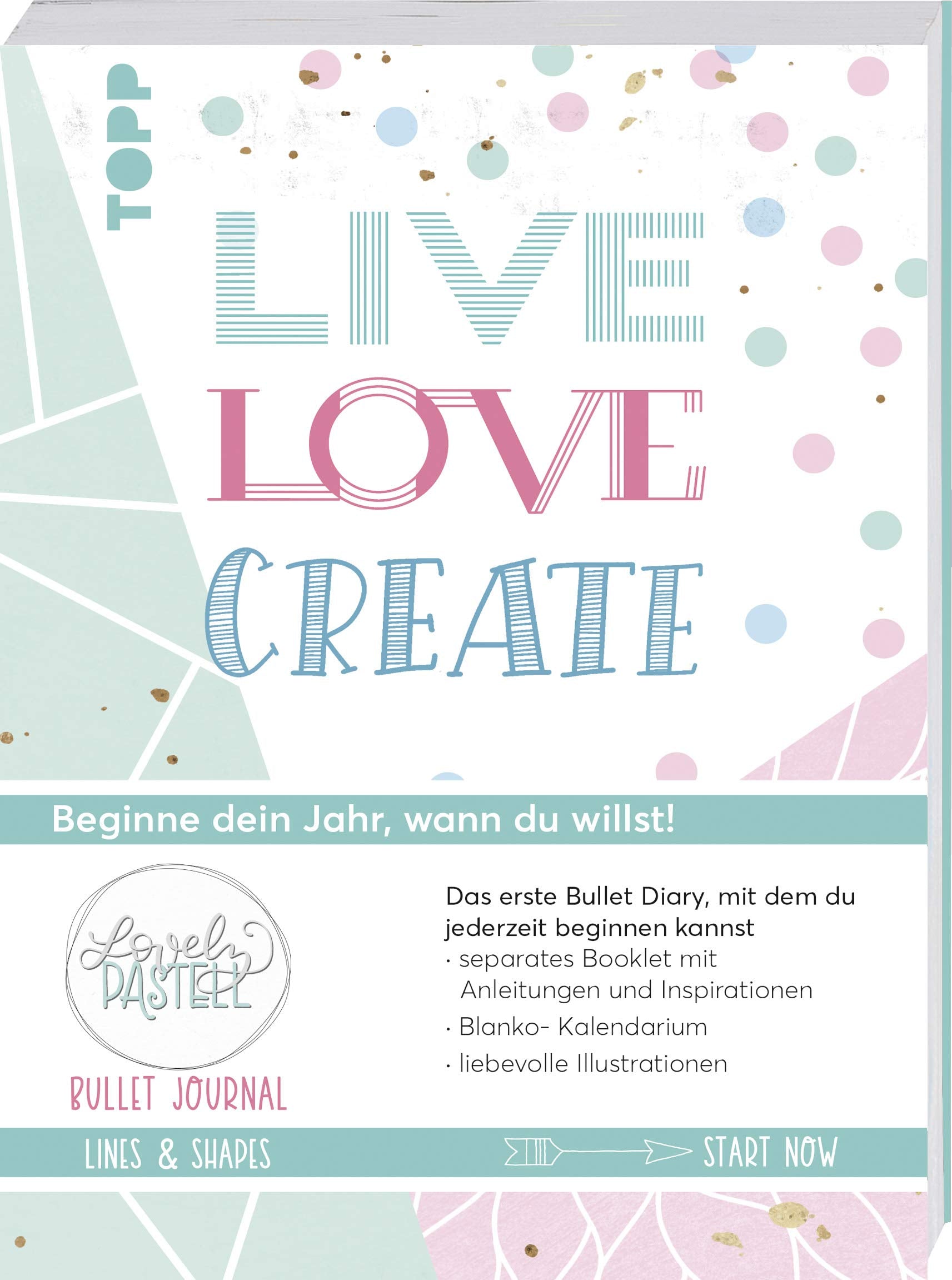 Bullet Journal Lovely Pastell Lines & Shapes - Live, love, create Computer Science