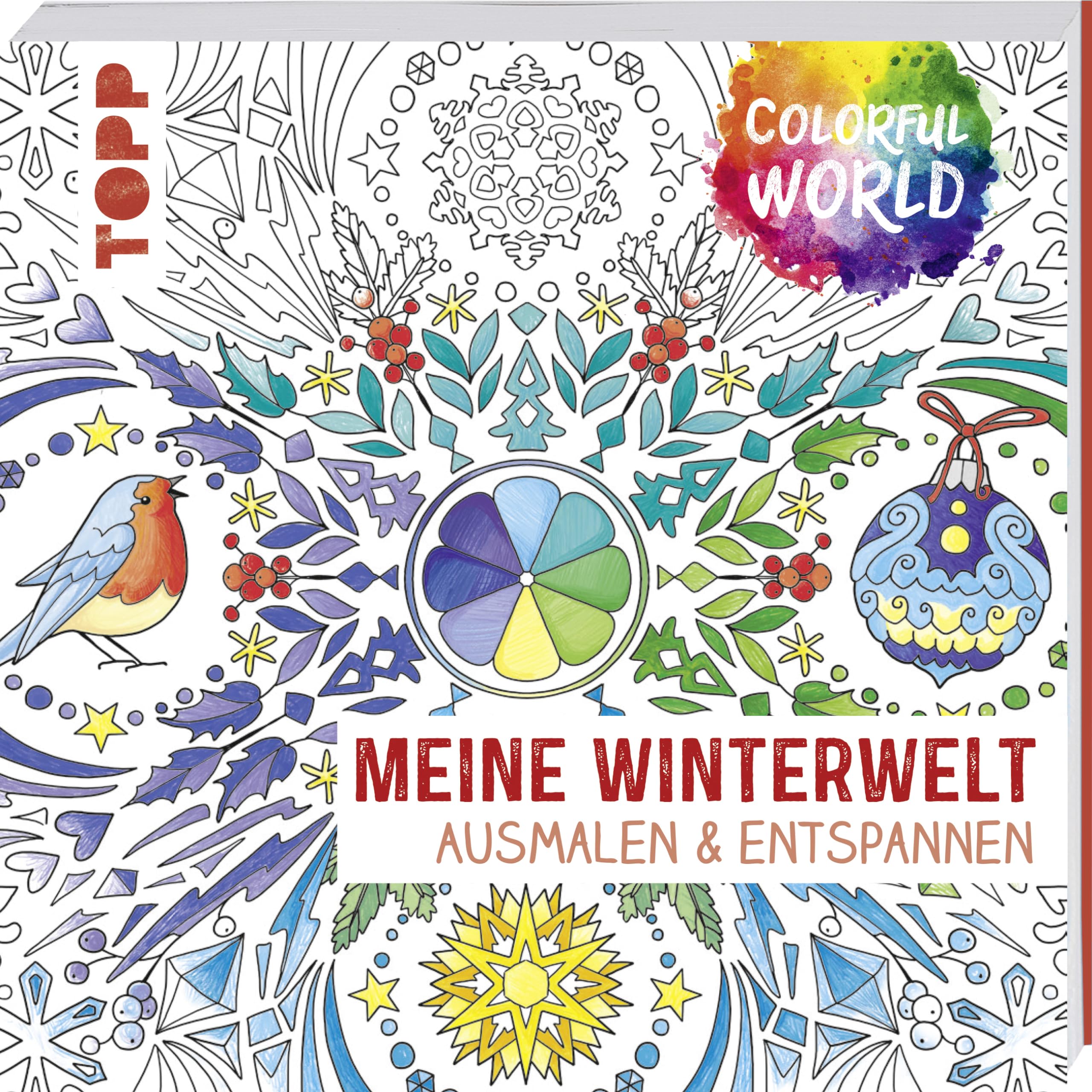 Colorful World - Meine Winterwelt: Ausmalen und entspannen Film, Art & Culture