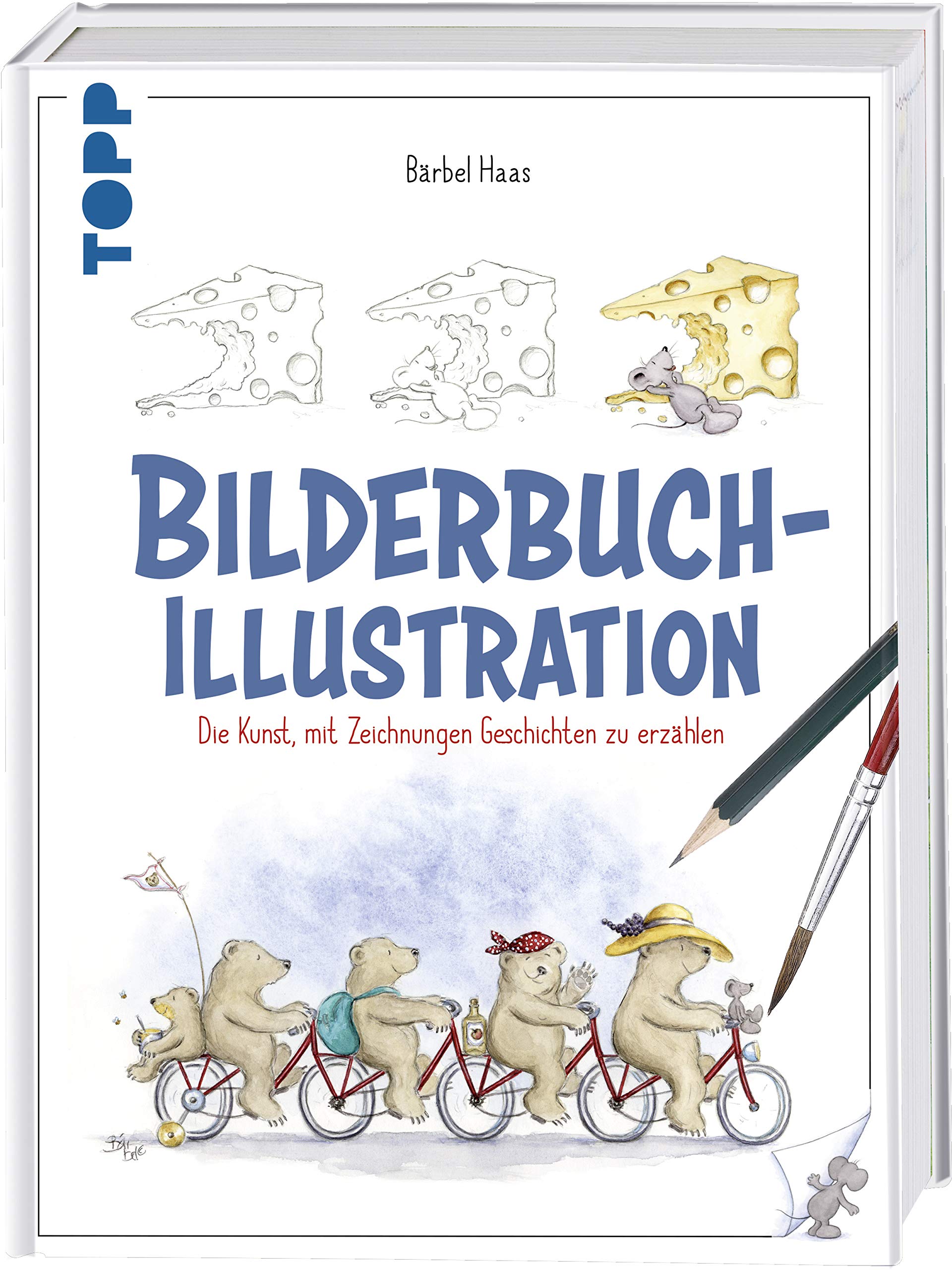 Bilderbuch-Illustration Second-hand books on film, art and culture