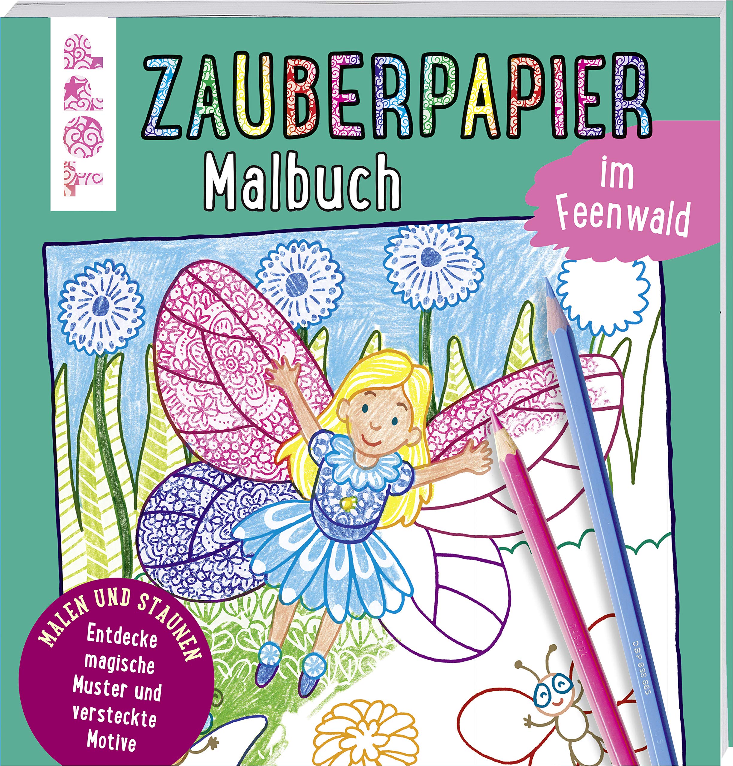 Zauberpapier Malbuch im Feenwald Film, Art & Culture