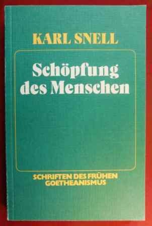 Die Schöpfung des Menschen: Vorlesungen über die Abstammung des Menschen (Schriften des frühen Goetheanismus) Health, Nutrition & Fitness