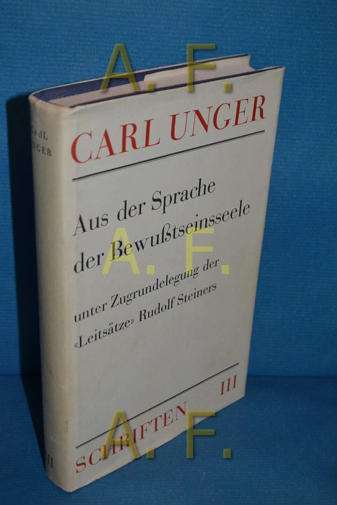 Schriften, 3 Bde., Bd.3, Aus der Sprache der Bewußtseinsseele Health, Nutrition & Fitness
