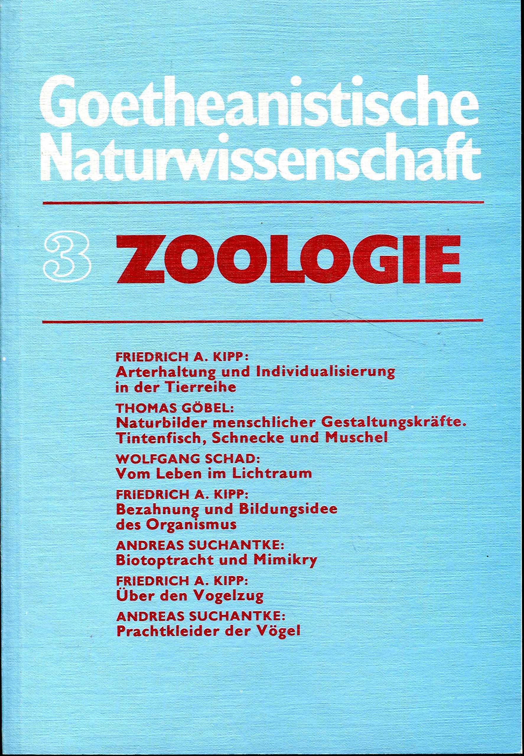 Goetheanistische Naturwissenschaft, Bd.3, Zoologie Leisure, Home & Garden