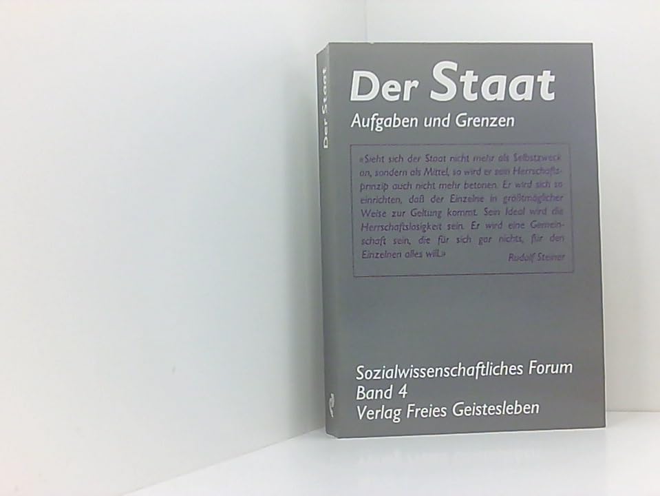 Sozialwissenschaftliches Forum ; Bd. 4: Der Staat. Aufgaben und Grenzen Law