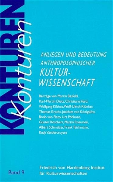 Konturen, Bd.9, Kultur, Lebensformen der geistigen Individualität Health, Nutrition & Fitness