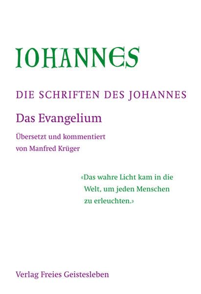 Die Schriften des Johannes book