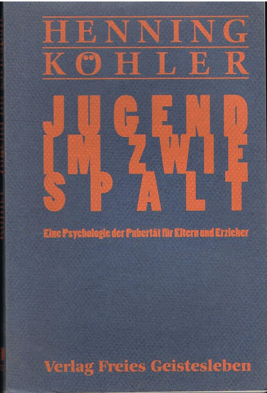 Jugend im Zwiespalt, Jubiläumsausg. Fiction