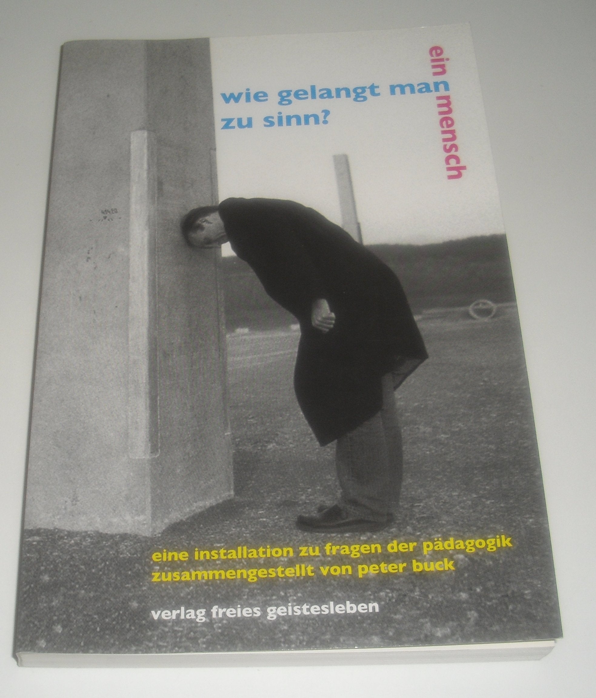 Wie gelangt (man) Ein Mensch zu Sinn?: Eine Installation zu Fragen der Pädagogik Politics & History
