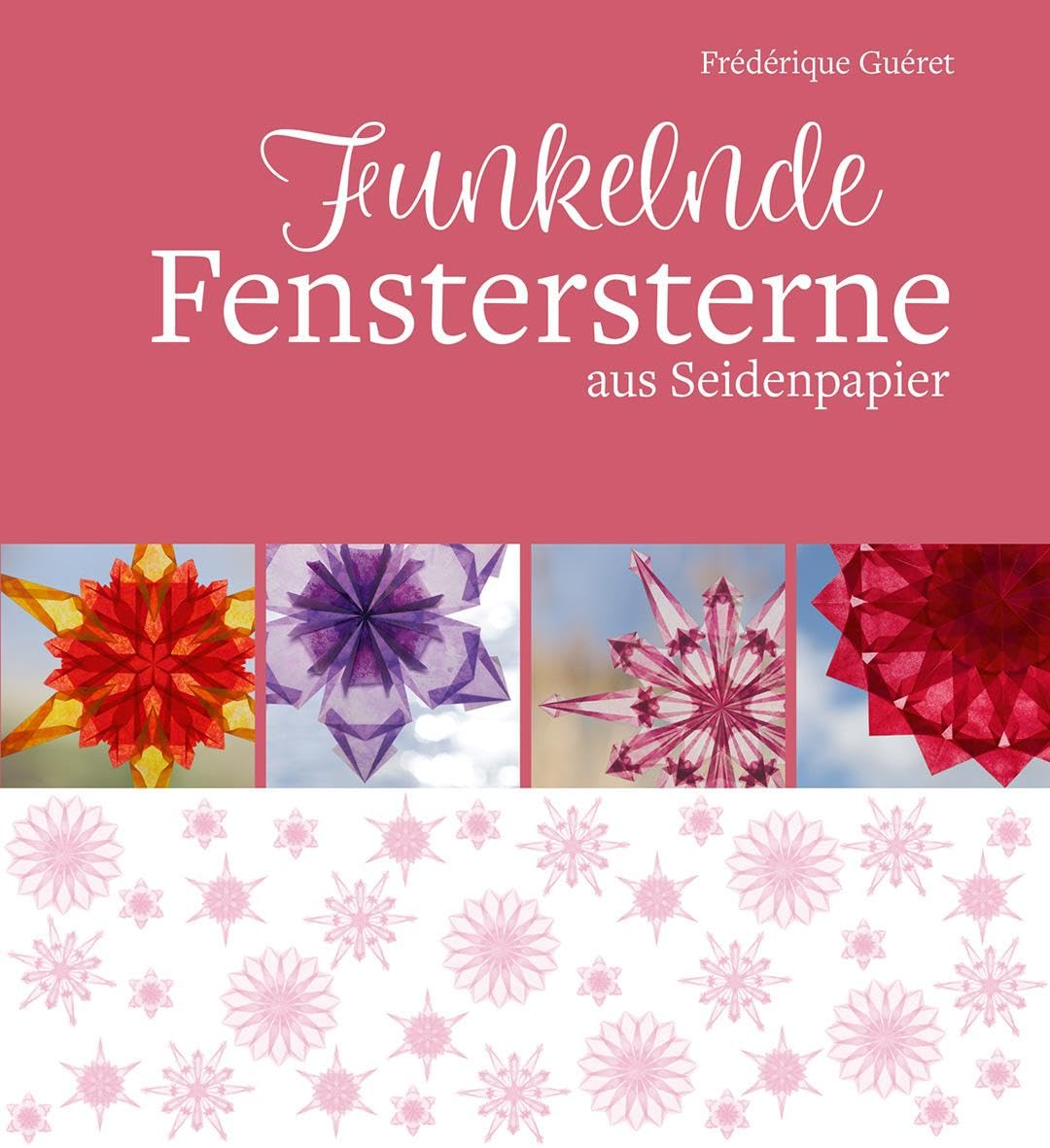 Funkelnde Fenstersterne aus Seidenpapier Hobbies & Crafts