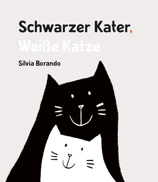 Product Image: Schwarzer Kater, Weiße Katze
