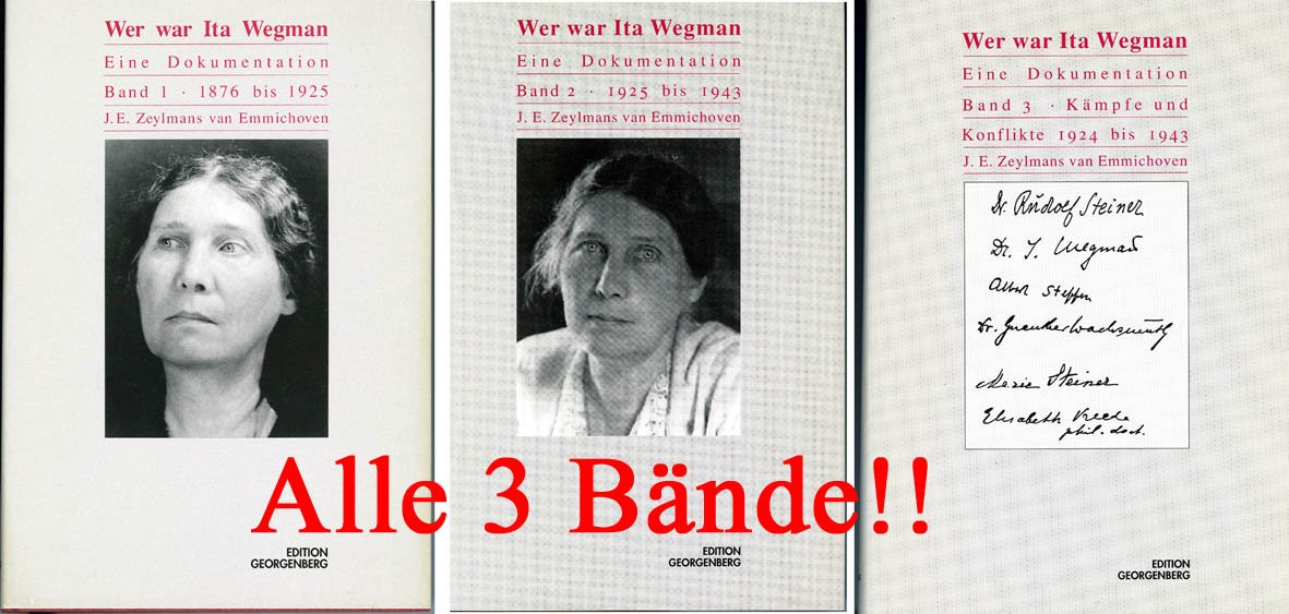 Wer war Ita Wegman, Alle 3 Bände! Science