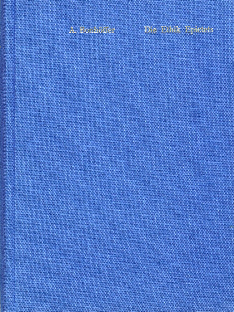 Die Ethik des Stoikers Epiktet: Reprint Philosophy