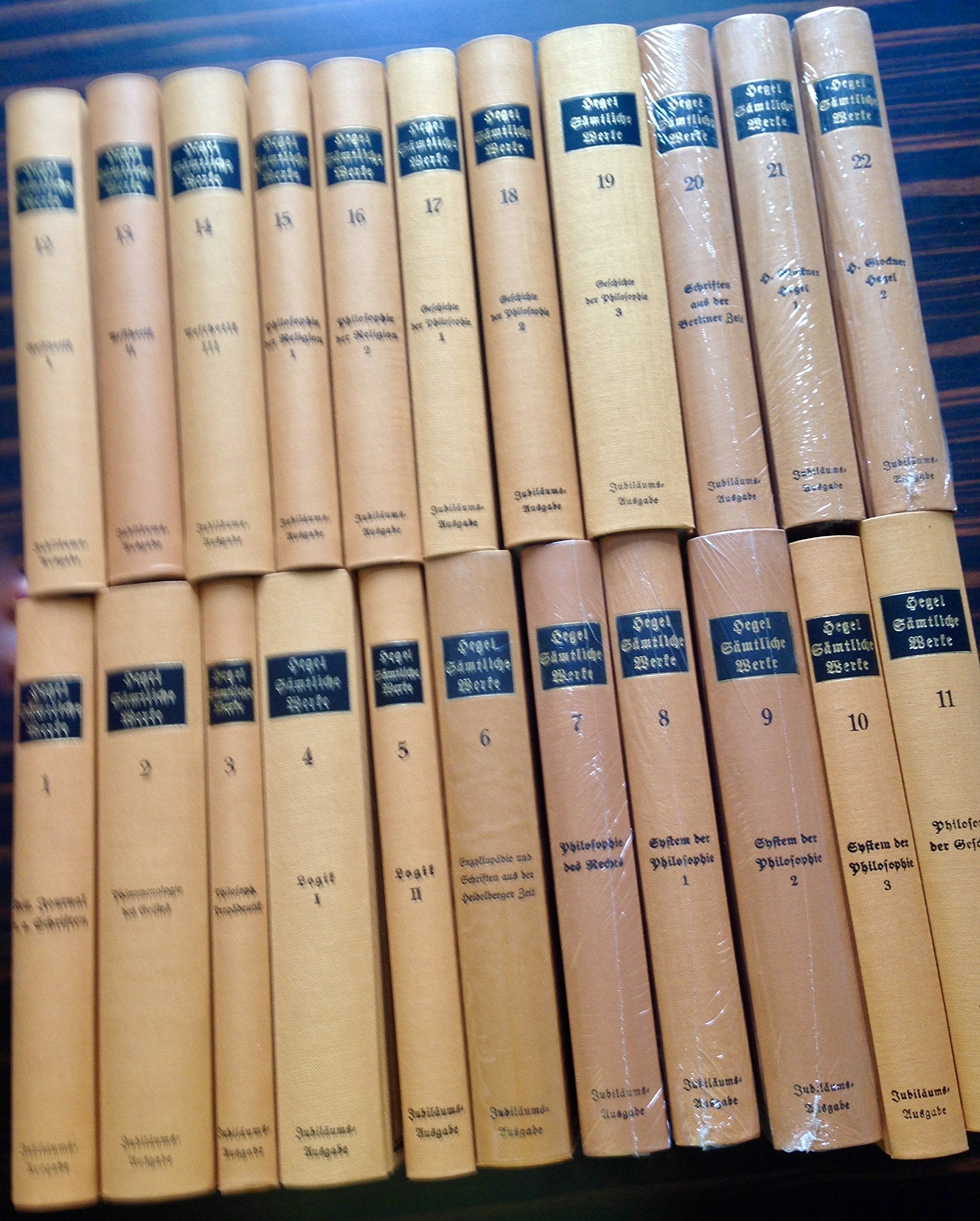 Georg Wilhelm Friedrich Hegel: Sämtliche Werke. Jubiläumsausgabe: Hegel: Sämtliche Werke. Jubiläumsausgabe auf Grund des von L. Boumann, Fr. Förster, ... ... und J. Schulze besorgten Originaldruckes Law