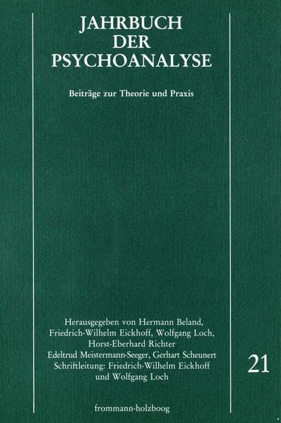 Jahrbuch der Psychoanalyse / Band 21: NEUAUFLAGE IN VORBEREITUNG Health, Nutrition & Fitness