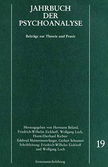 Jahrbuch der Psychoanalyse / Band 19: NEUAUFLAGE IN VORBEREITUNG Psychology