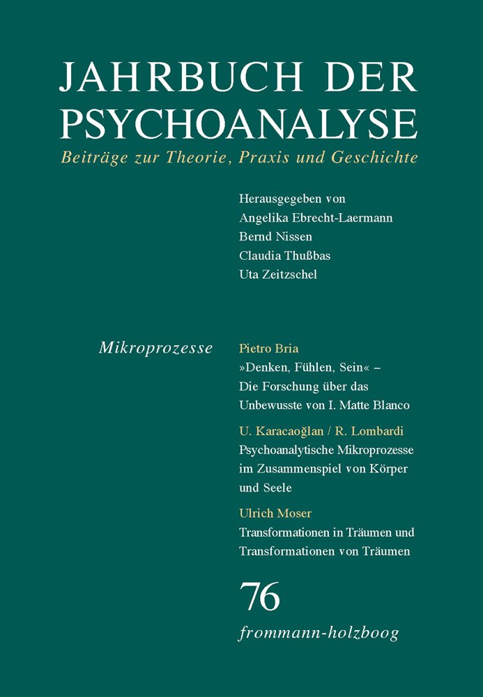 Jahrbuch der Psychoanalyse / Band 76: Mikroprozesse book