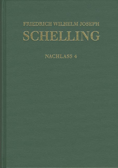 Friedrich Wilhelm Joseph Schelling: Historisch-kritische Ausgabe. Reihe II: Nachlaß. Band 4. Frühe theologische Arbeiten 1792 1793 Philosophy
