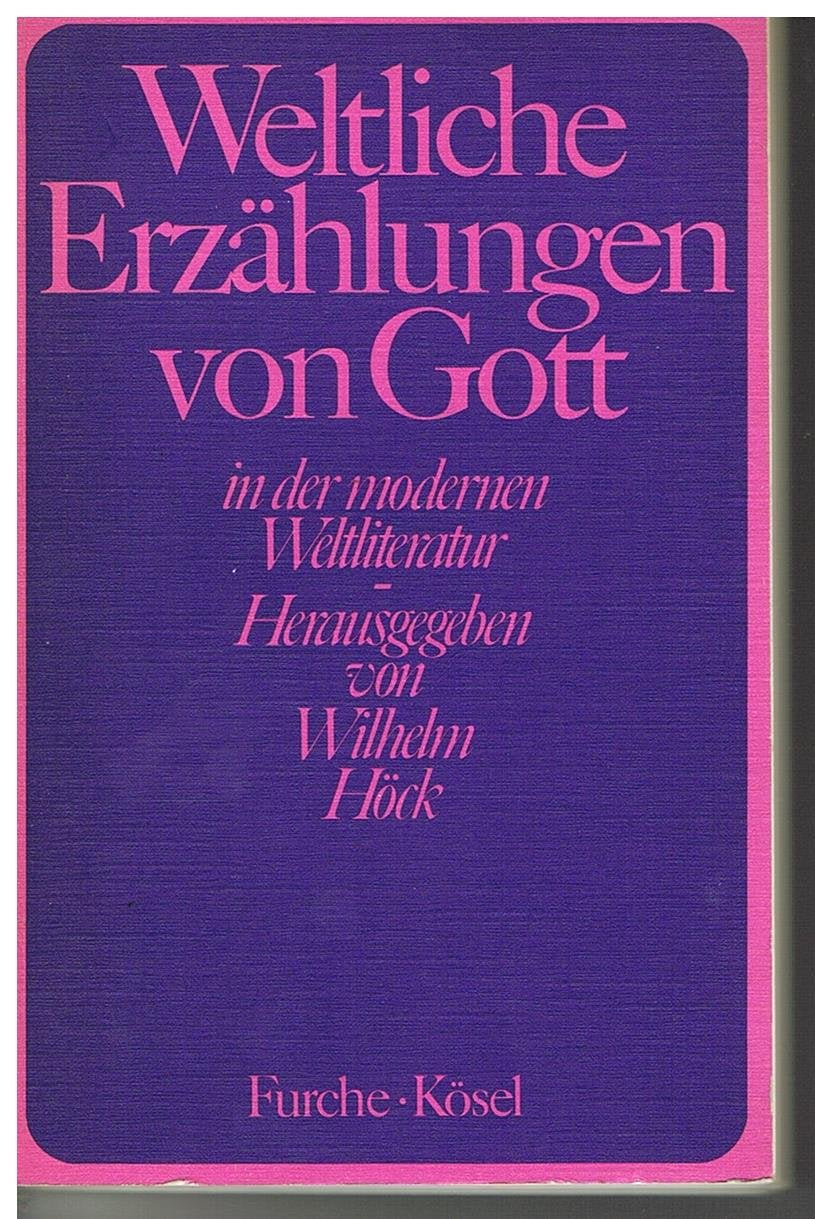 Weltliche erzählungen von Gott Books