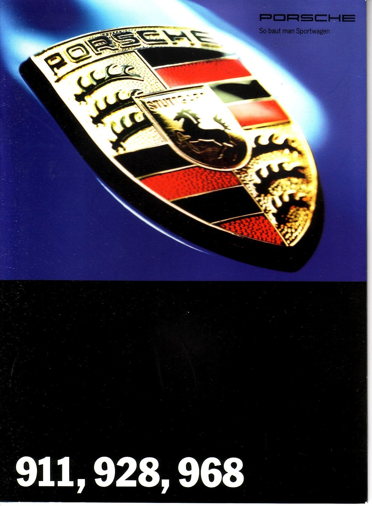 Porsche 911, 928, 968 Farbkarten 1994 / Verkaufsprospekt Books