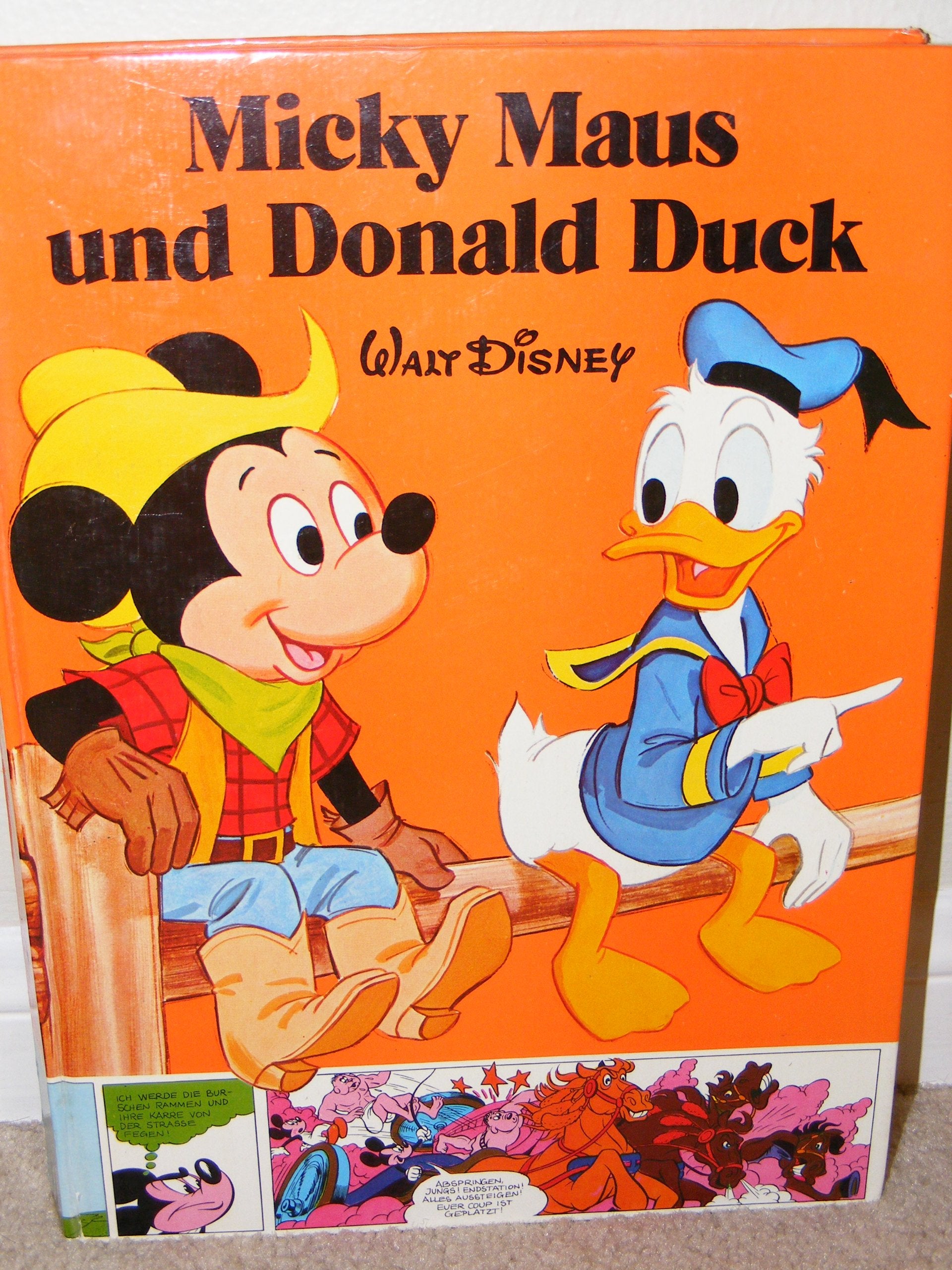 Micky Maus und Donals Duck. Micky Maus gibt ein Picknick, Selbsterkenntnis im Schlaf, Micky Maus und Wilhelm Tell, ect. Books